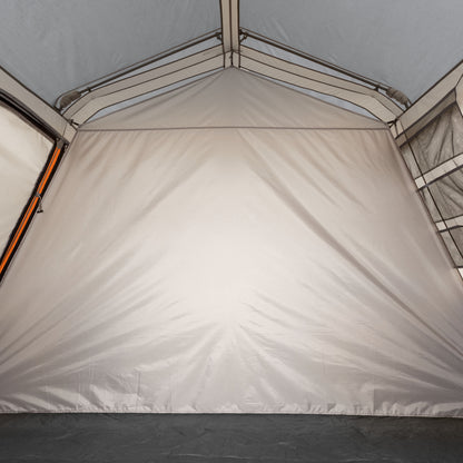 10-Person Instant Cabin Tent – 2-Room Family Camping Tent with Rainfly